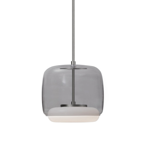 Enkel LED Pendant in Smoked/Brushed Nickel (347|PD70610-SM/BN-UNV)