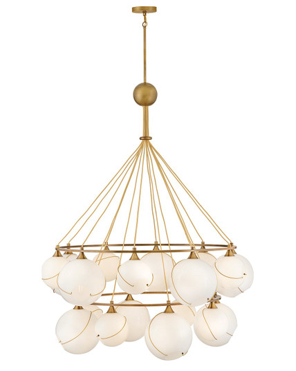 Skye LED Chandelier in Heritage Brass (13|30308HBR-CO)