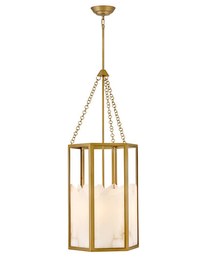 Veleta LED Chandelier in Lacquered Brass (138|FR41535LCB)