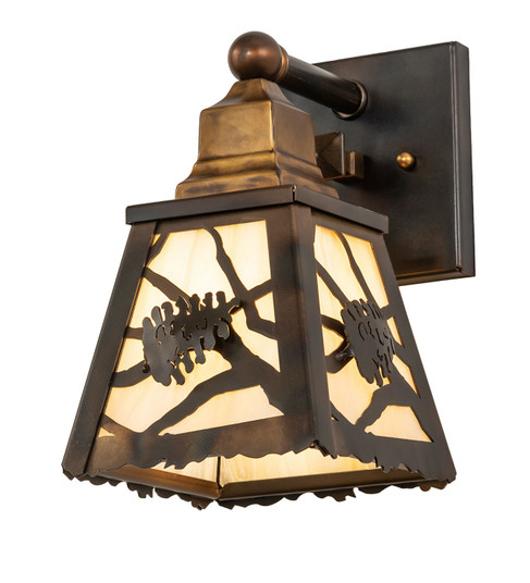 Spruce Pine One Light Wall Sconce in Dark Burnished Antique Copper (57|277793)