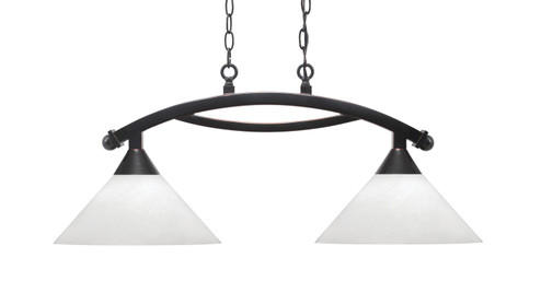 Bow Two Light Island Pendant in Black Copper (200|872-BC-2121)