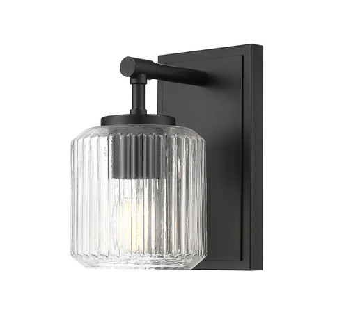 Landon One Light Wall Sconce in Matte Black (224|7515-1S-MB)
