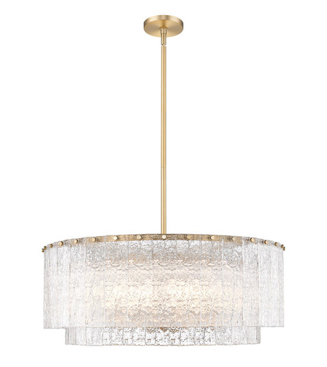 Glacier 12 Light Pendant in Modern Gold (224|1943P32-2-MGLD)