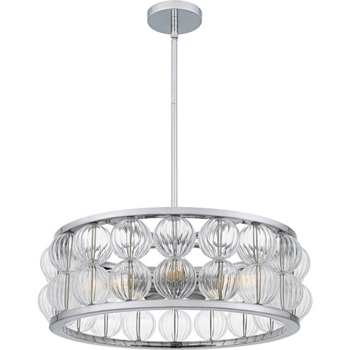 Terrarock Five Light Pendant in Polished Chrome (10|TRK2823C)
