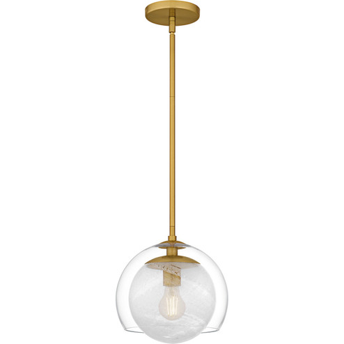 Quoizel Piccolo Pendant One Light Mini Pendant in Brushed Gold (10|QPP6774BRG)