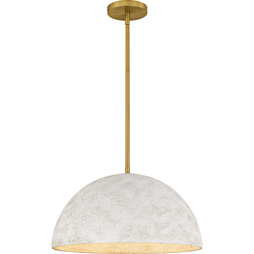 Quoizel Pendant Three Light Pendant in Brushed Gold (10|QP6768BRG)