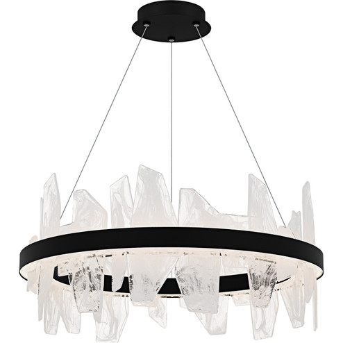 Aurelia LED Chandelier in Matte Black (10|PCAUR5030MBK)