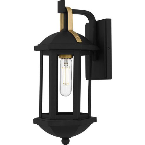 Crestfield One Light Outdoor Wall Lantern in Matte Black (10|CFD8406MBK)
