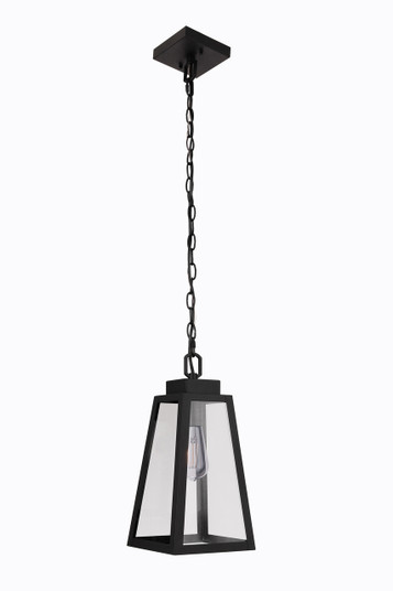Sorano One Light Outdoor Pendant in Textured Black (46|ZA6911-TB)