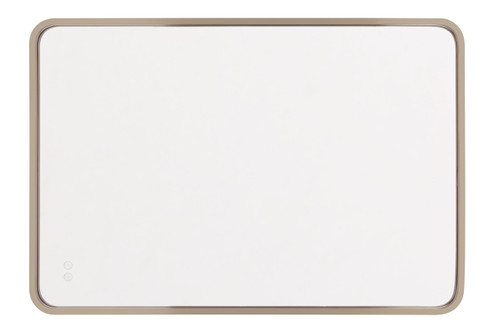 Monica LED Mirror in Satin Brass (46|MIR2403RRT-SB3C)