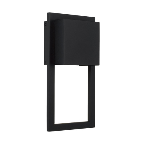 Nate One Light Outdoor Wall Lantern in Oiled Bronze (65|956011BK-GL)