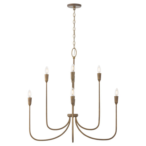 Marley Eight Light Chandelier in Mystic Bronze (65|456881MZ)
