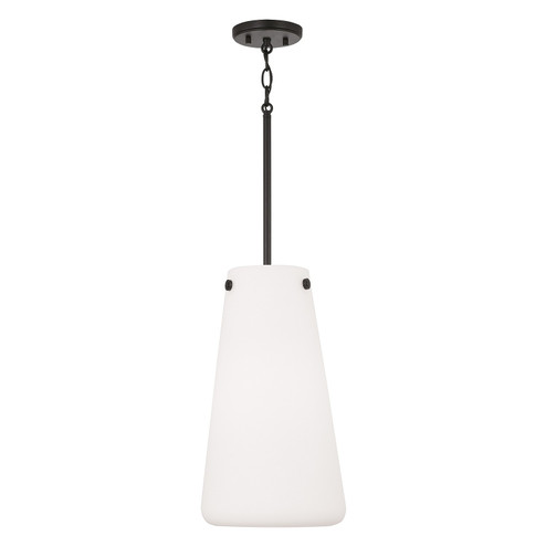 Averitt One Light Pendant in Matte Black (65|355211MB)