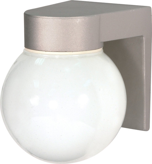 One Light Wall Lantern in Satin Aluminum (72|SF77-139)
