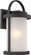 Willis LED Wall Sconce in Textured Black / Antique White Glass (72|62-652)
