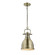 Duncan One Light Pendant in Aged Brass (62|3602-S AB-AB)
