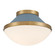 Xander One Light Flush Mount in Vibrant Gold (60|XAN-8001-VG-BL)