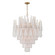 Ollie 21 Light Chandelier in Aged Brass (60|OLL-6008-AG-CL)