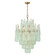Ollie 16 Light Chandelier in Aged Brass (60|OLL-6006-AG-GR)