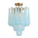 Ollie Four Light Semi Flush Mount in Aged Brass (60|OLL-6004-AG-BL_CEILING)