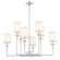 Hatfield Eight Light Chandelier in Polished Nickel (60|HAT-478-PN)