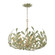Broche Five Light Chandelier in Champagne Green Tea (60|566-CT)