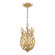 Broche Three Light Mini Pendant in Antique Gold (60|563-GA)