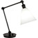Alloy One Light Table Lamp in Deep Patina Bronze/Cased White Glass Shade w/Polished (165|Z2419G)