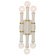 Kane Six Light Wall Sconce in Matte Daisy w/Modern Brass (165|MDY75)