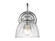 Audra One Light Wall Sconce in Chrome (62|6952-1W CH-CLR)