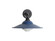 Croma One Light Wall Sconce in Matte Black (62|5096-OWL15 BLK-MBL-WB)