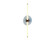 Colorella LED Wall Sconce in Rose Gold (62|3882-39 RG BL-CL)