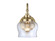 Daphne One Light Wall Sconce in Brushed Champagne Brass (62|3610-1W BCB-CLR)