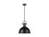 Duncan One Light Pendant in Rubbed Bronze (62|3604-L RBZ-BLK)