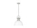 Duncan One Light Pendant in Pewter (62|3604-L PW-WHT)