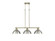 Duncan Three Light Linear Pendant in Aged Brass (62|3602-3LP AB-PW)