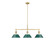 Orwell Three Light Linear Pendant in Brushed Champagne Bronze (62|3306-LP BCB-GN)