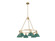 Orwell Six Light Chandelier in Brushed Champagne Bronze (62|3306-6 BCB-GN)