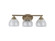 Ariella Three Light Vanity in Brushed Champagne Bronze (62|1094-BA3 BCB-HCG)