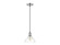 Carver One Light Mini Pendant in Chrome (62|0305-S CH-CLR)