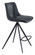 Aki Counter Chair in Black (339|101394)