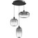 Monaco One Light Pendant in Black (192|HF9173-BK)