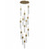Tribeca 13 Light Pendant in Aged Brass (192|HF7413-AB)