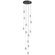 Beluga LED Pendant in Black (192|HF3913-BK)
