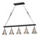 Menlo Park Five Light Linear Pendant in Textured Iron (67|F6058-TRN)