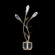 Secret Garden LED Table Lamp in Antique Silver (53|S2407-48OH)