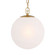 Marbelle One Light Pendant in Legacy Brass (7|5212-732)