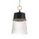 Stamford One Light Pendant in Legacy Brass & Dark Matte Blac (7|193-876)