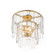 Warren Four Light Semi-Flush / Pendant in Gold Leaf (16|21833AGGL)