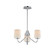 Durham Three Light Chandelier in Polished Chrome (16|12695WTPC)